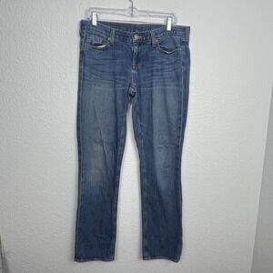 J Crew Matchstick Jeans Women 29 Blue Denim Cotton Medium Wash Casual Streetwear